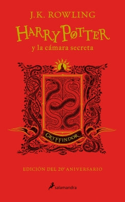 Harry Potter y la cámara secreta (edición Gryffindor del 20º aniversario) (Harry Potter 2)